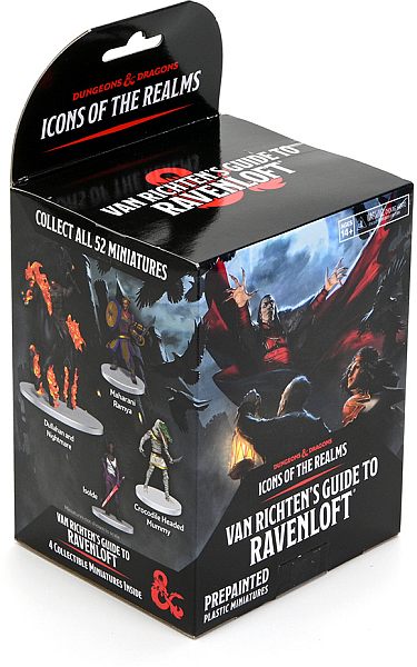 Fantasy Miniaturesset 21 Icons Of The Realms: Van Richten Guide To Ravenloft Booster Pack Figurer