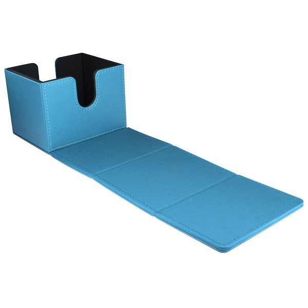 Deck Box Alcove Edge: Vivid Teal - Ultra Pro Tilbud!