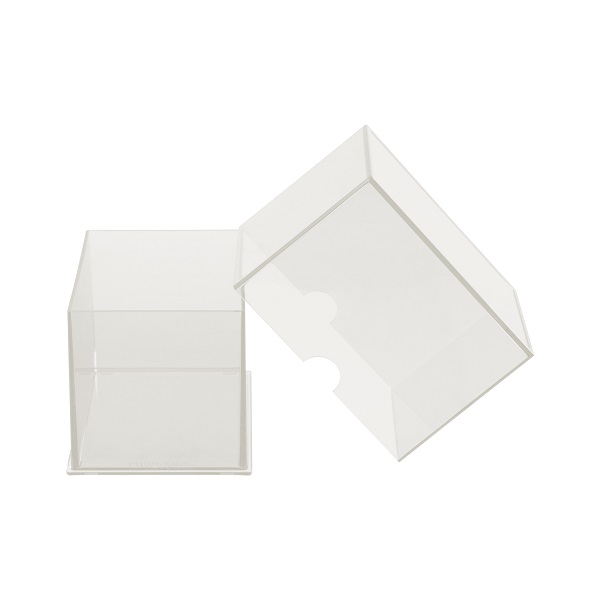Eclipse Deck Box - 2-Piece: Arctic White - Ultra Pro