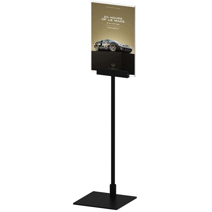 Elegant A5 Bordskilt med Vertikal Akrylholder - Udsalg!