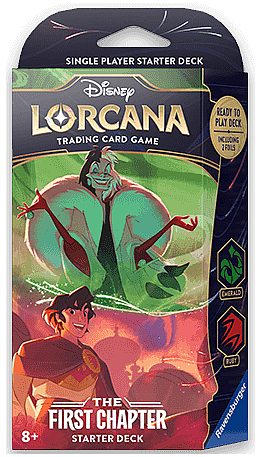 Disney Lorcana TCG: Starter Deck - Emerald Ruby Cruella Aladdin