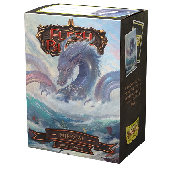 Dragon Shield Deck Protectors Matte Art Sleeves: Flesh And Blood: Miragai 100 Lommer Dragonshield Sleeves At-16058