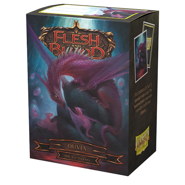 Dragon Shield Matte Art Æskebeskyttelse: Ouvia 100 Lommer