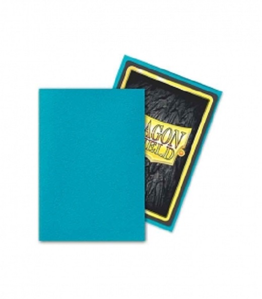 Dragon Shield Deck Protectors Matte: Turkis 100 Lommer