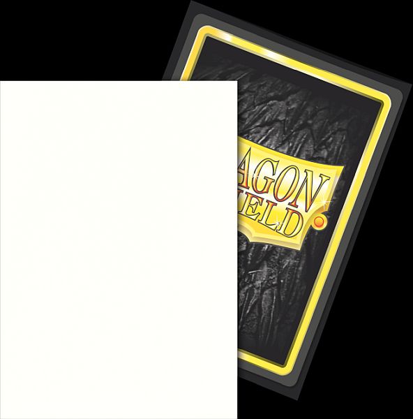 Dragon Shield Matte Dual: Snow - Deckbeskyttere til Yu-Gi-Oh!
