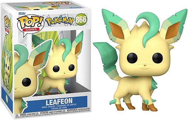 Funko Pop: Pokemon Leafeon 866 Vinyl Figure 9cm