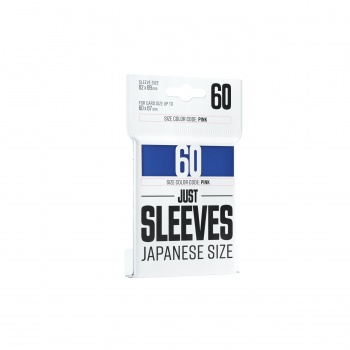 Gamegenic: Just Sleeves: Small Japanese Size Blue Bl 195 165 60 Kortlommer