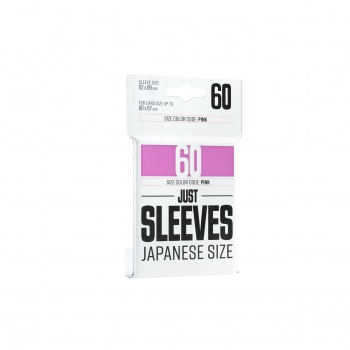 Gamegenic Just Sleeves - Små Japanske Kortlommer - Pink