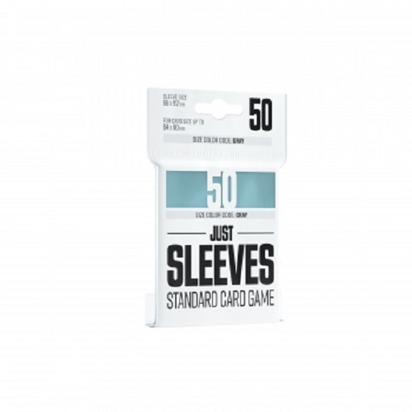 Gamegenic: Just Sleeves - Klare Kortlommer til Spil