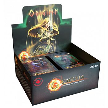 Genesis: Battle Of Champions TCG: Origins Booster Box med 24 Pakker