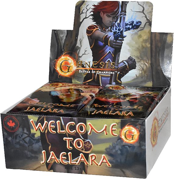Genesis: Battle Of Champions TCG - Jaelara Booster Box 24 Pakker