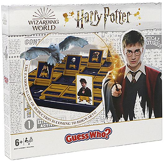 Guess Who Hvem Er Hvem : Harry Potter Dansk Engelsk Board Game