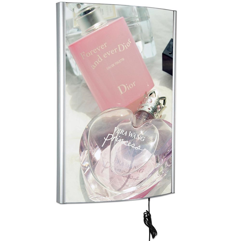 LED Lysramme Convex A2 – Lysende Plakatdisplay til Butik