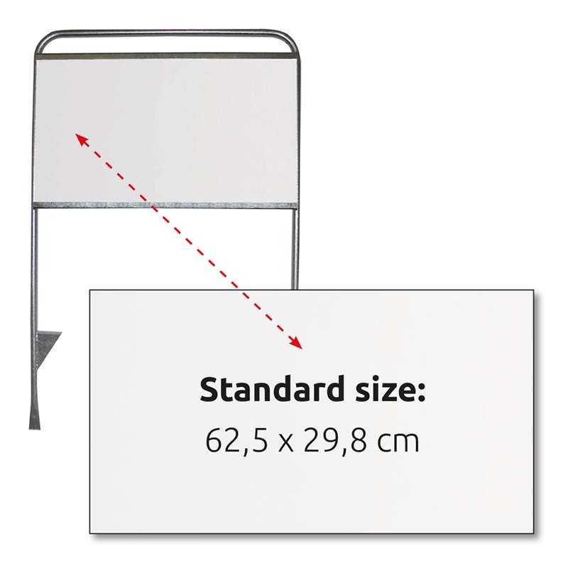 Logoplade 62 x 29 cm til Estate Sign – Udsalg!