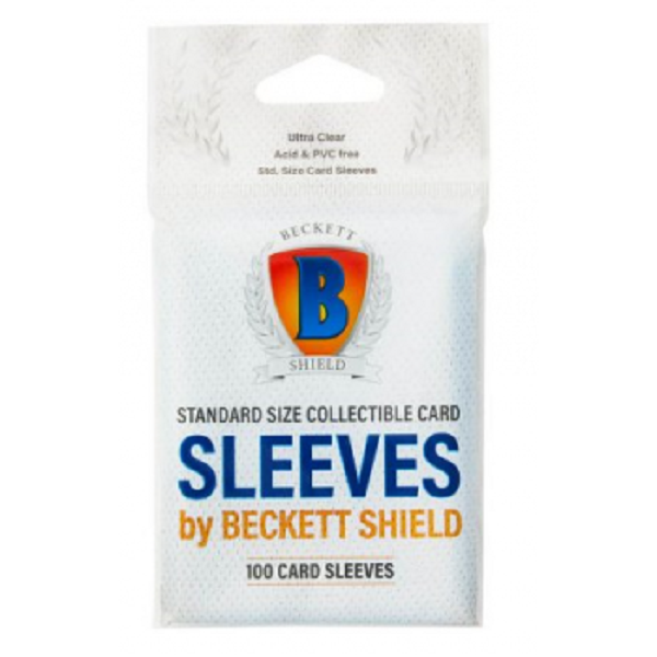 100 Lommer Beckett Shield Kortbeskyttere til Opbevaring