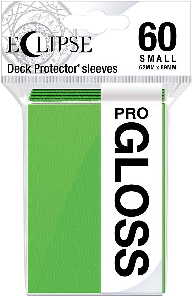 Ultra Pro Eclipse Gloss Lommer: Lime Grøn - Top Kvalitet