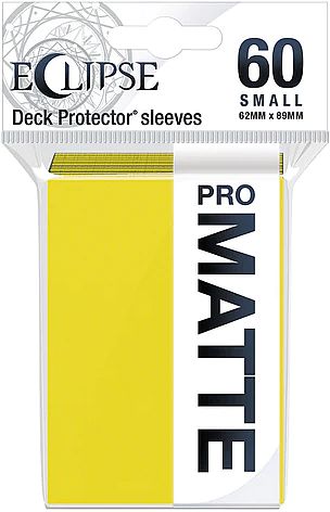 Eclipse Small Lommer - Lemon Yellow - Pro-matte Kvalitet