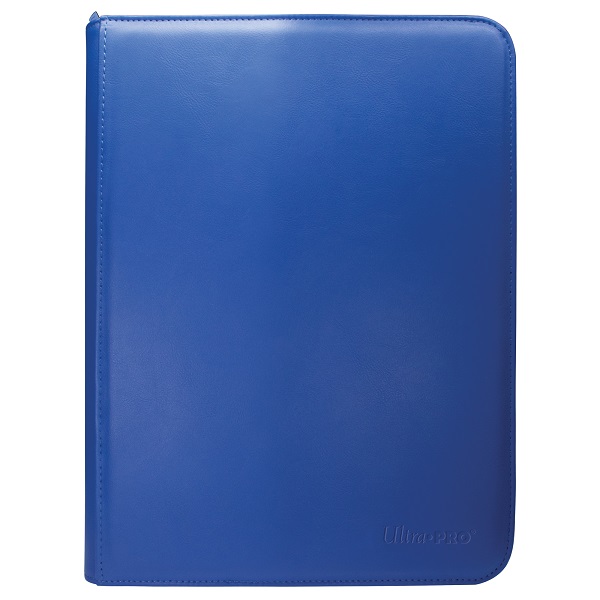 Vivid 9-Pocket Zippered Pro-Binder - Blå Ultra Pro