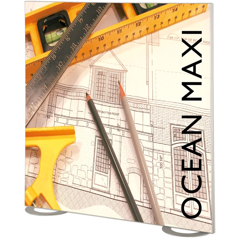 Maxiframe Ocean Dobbeltsidet Bannerramme 50 mm - Udsalg!