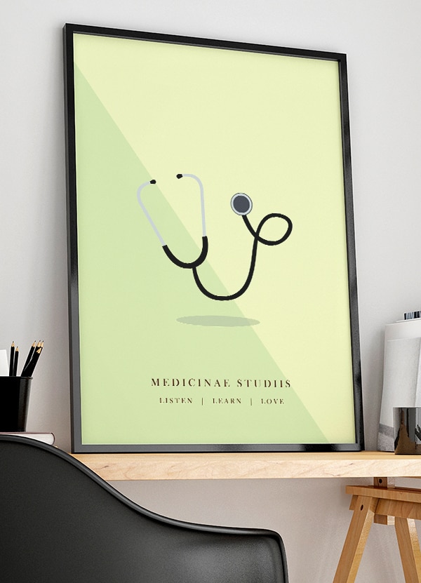 Inspirerende Plakat til Medicinstuderende – Gaveidé!
