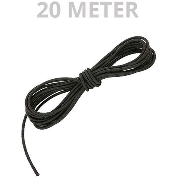 20 Meter Elastisk Snor til Bannerramme - Fantastisk Tilbud!