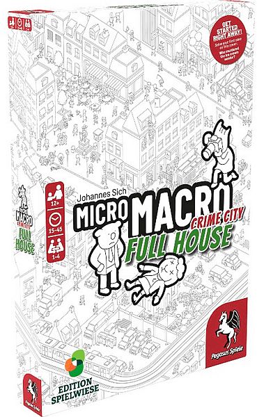 Micromacro Engelsk : Crime City : Full House Standalone Board Game