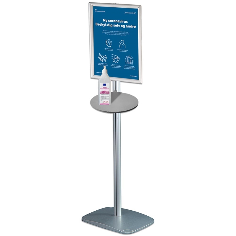 Mini Multi Stand med Hylde og A3 Klapramme til Indendørsbrug
