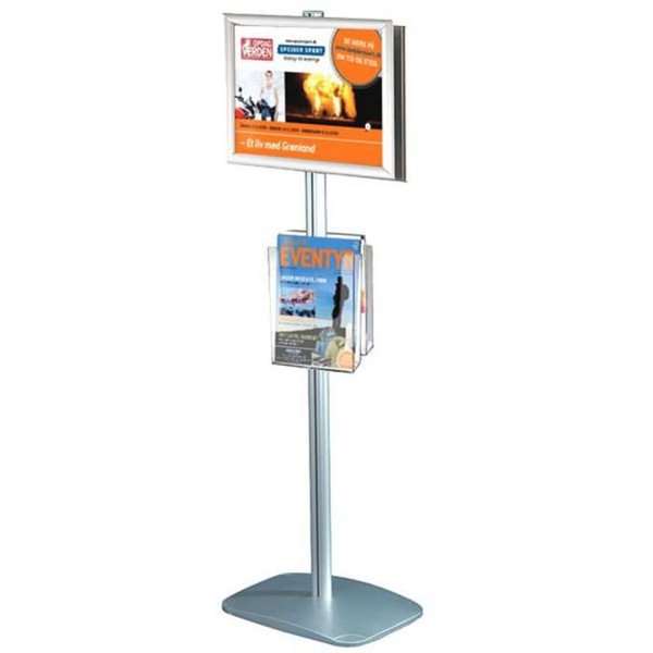 Mini Multi Stander - Dobbeltsidet A4 Brochureholder Tilbud