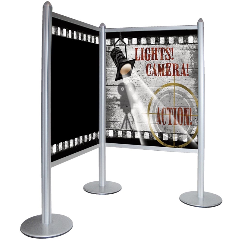 Elegant Multi Stand Banner Hjørne til Events – Få Opmærksomhed!