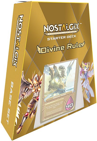 Nostalgix TCG: Basis Sæt Starter Deck - Guddommelig Regel