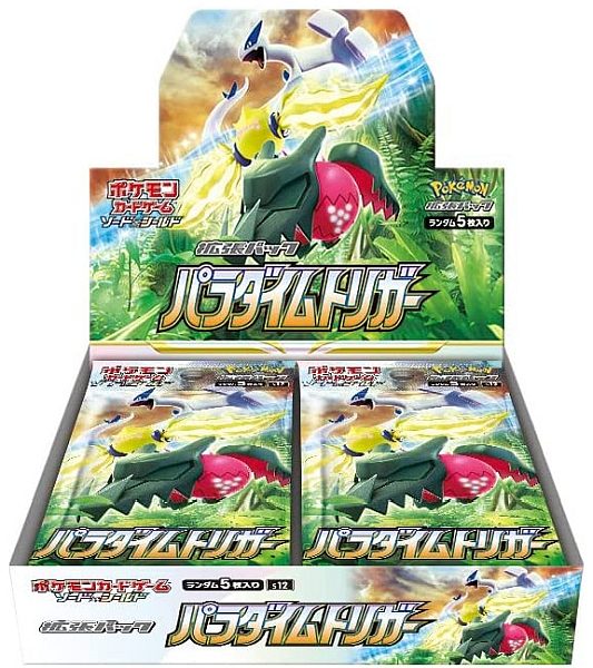 Pokemon Display Booster Box Sword Shield S12: Paradigm Trigger Japansk 30 Boosters
