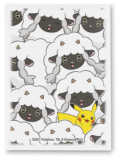 Pokemon Fluffy Flock Wooloo Deck Protector 65 Lommer