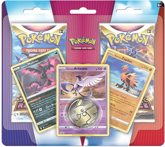 Pokémon Galarian Birds 2-Pack Blister - Fantastisk Tilbud!