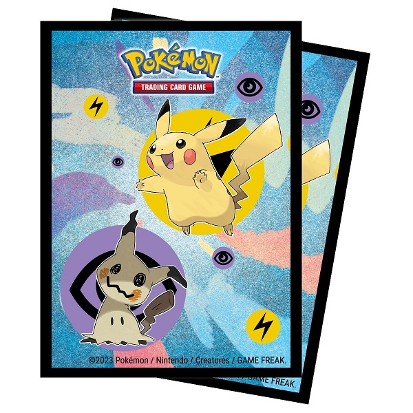 Pokemon Pikachu & Mimikyu Deck Protector 65 Lommer