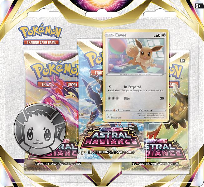 Pokemon Swsh Astral Radiance -pack Blister: Eevee