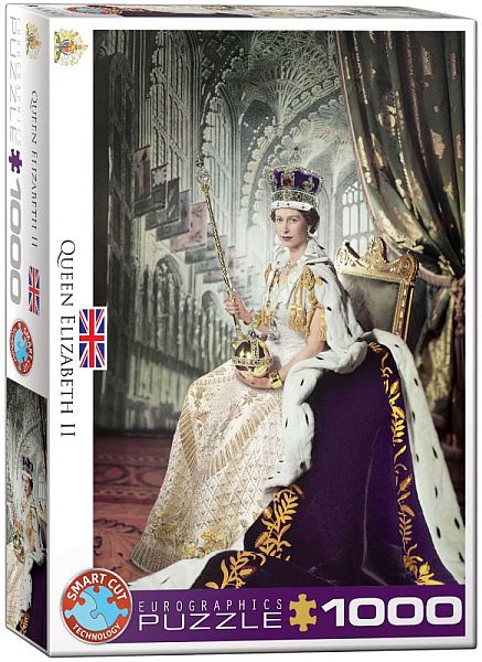 Queen Elizabeth Ii Puzzle 1000 Pieces