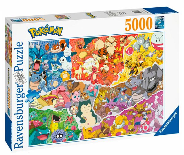 Ravensburger Puslespil - Pokemon Allstars 5000 Brikker