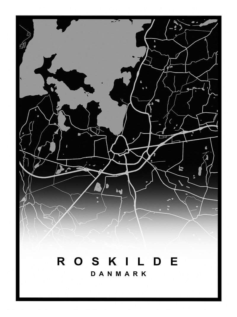 Roskilde Kortplakat – Udforsk Byens Skønhed!