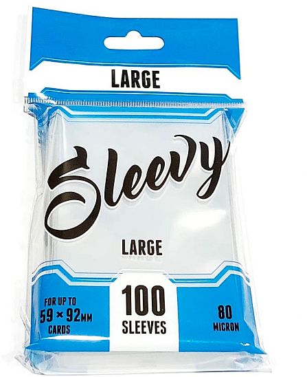 Sleevy Store Lommer 100 stk - Klare Kortlommer