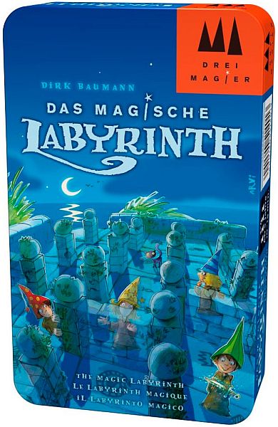 The Magic Labyrinth Aluminum Box Edition Engelsk Board Game