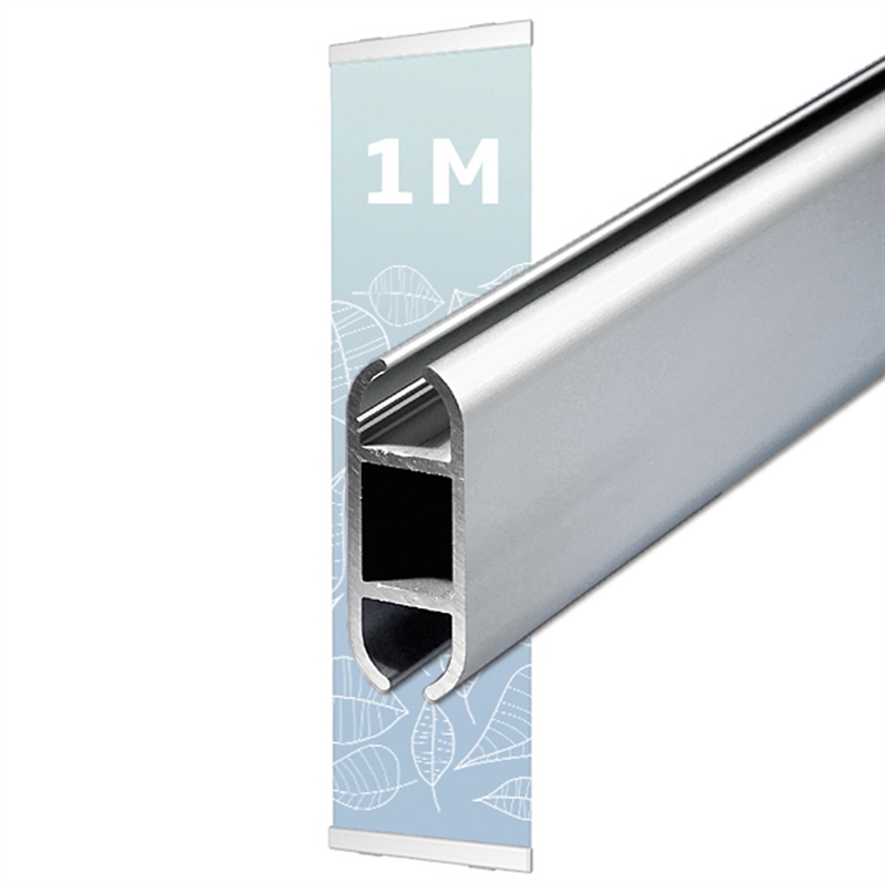 Udendørs Bannerprofil 1 Meter – Stærk Aluminiumsløsning