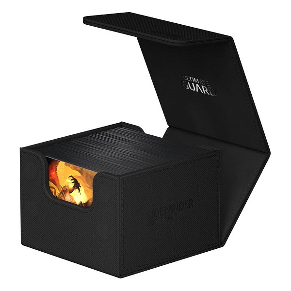 Ultimate Guard Sidewinder Deck Box - Sort Xenoskin 133+