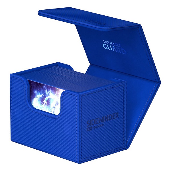 Ultimate Guard Sidewinder Deck Case Deck Box 80 Standard Size Xenoskin Monocolor Blue Bl 195 165