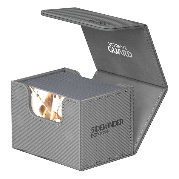 Ultimate Guard Sidewinder Deck Case Deck Box 100 Standard Size Xenoskin Monocolor Grey Gr 195 165