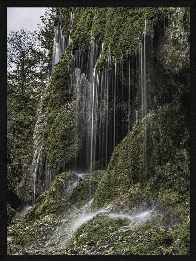 Vandfald Plakat - Naturmotiv til Dit Hjem