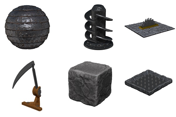 WizKids Dungeon Dressings: Fælder og Skjulte Farer