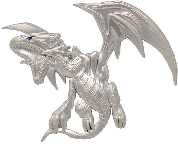 Yu-gi-oh Blue Eyes White Dragon Limited Edition Silver Pin