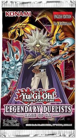 Yu-gi-oh Booster Pakke Legendary Duelists: Rage Of Ra 1st Edition