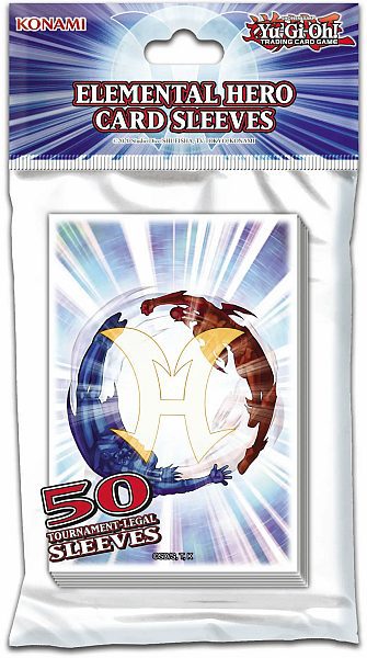Yu-Gi-Oh! Elemental Hero Kortbeskyttere - 50 Stk.
