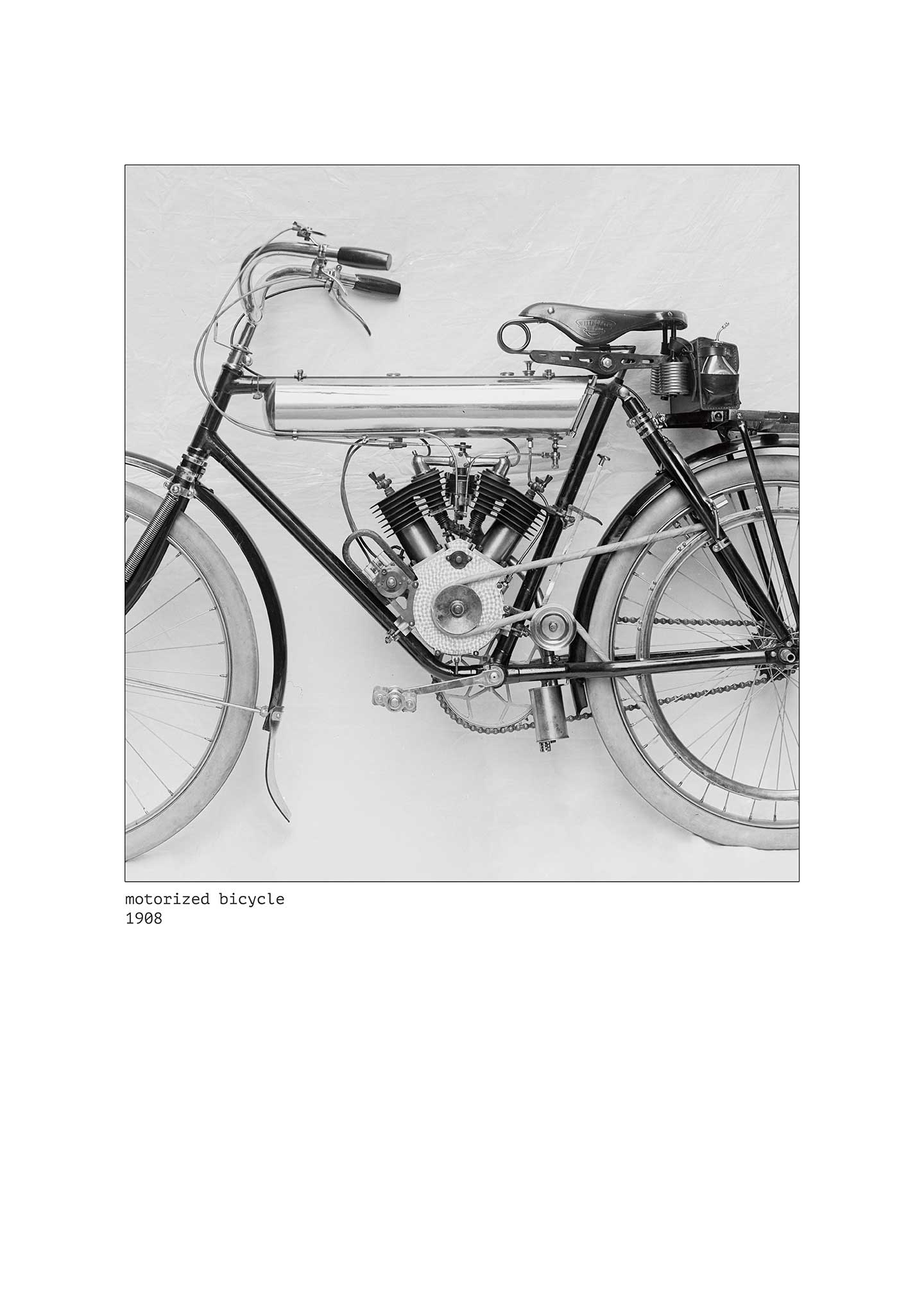 Vintage Plakat: Motorcykel Cykel fra Vintage Vista Designs